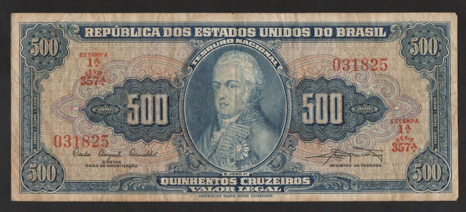 C046 - 500 CRUZEIROS - 1961
