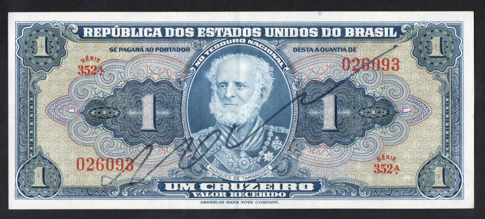 352 - 1 CRUZEIRO - 1944