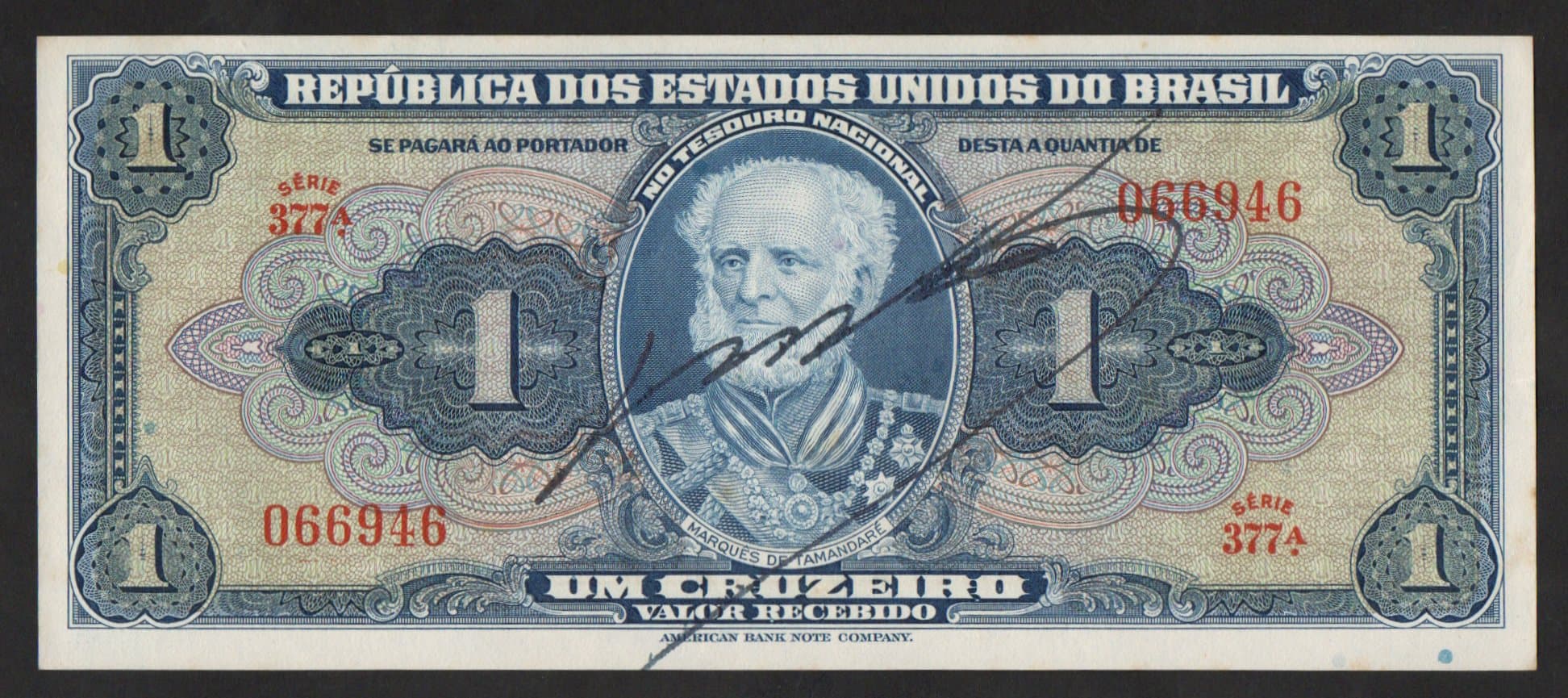 377 - 1 CRUZEIRO - 1944