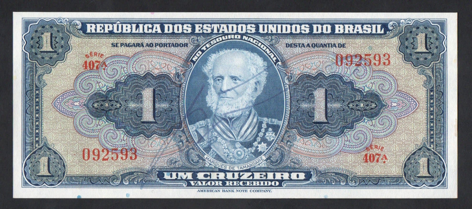407 - 1 CRUZEIRO - 1944