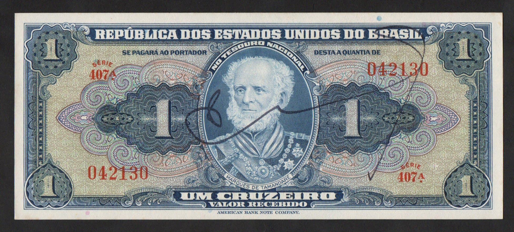 407 - 1 CRUZEIRO - 1944